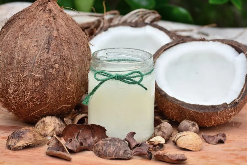 aceite de coco energizante