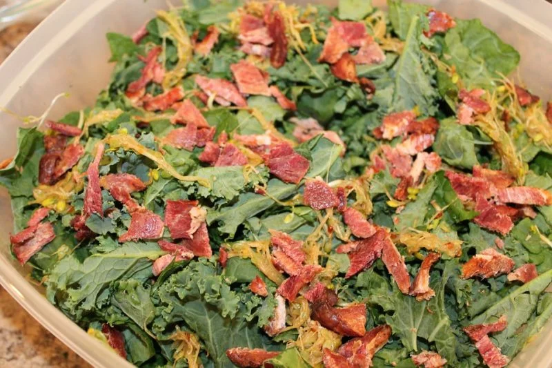 ensalada de kale